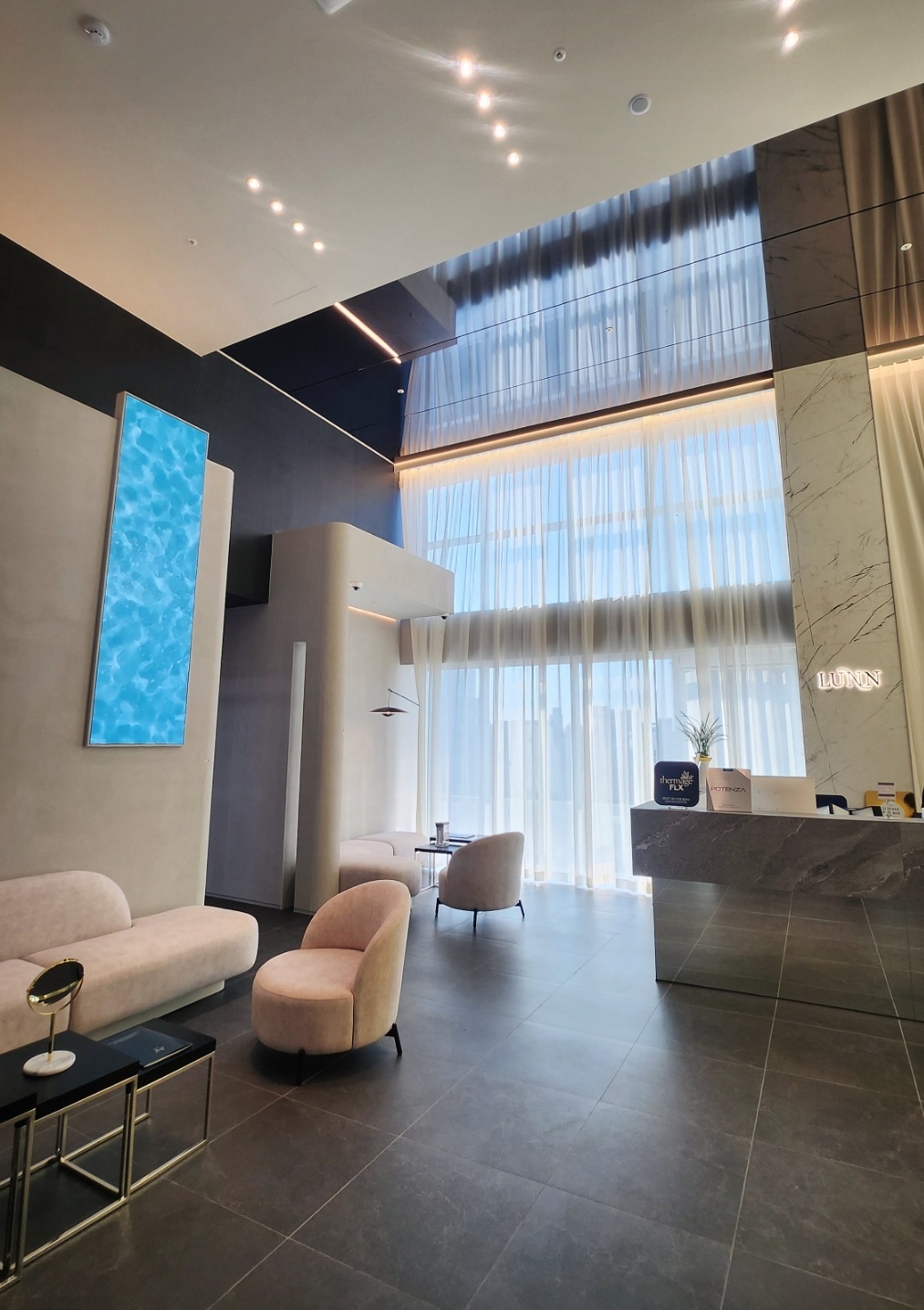 Lobby at LUNN Dermatology Clinic